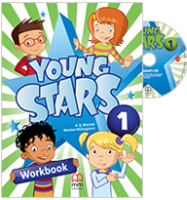 YOUNG STARS 1 WORKBOOK (INCLUDES CD-ROM)